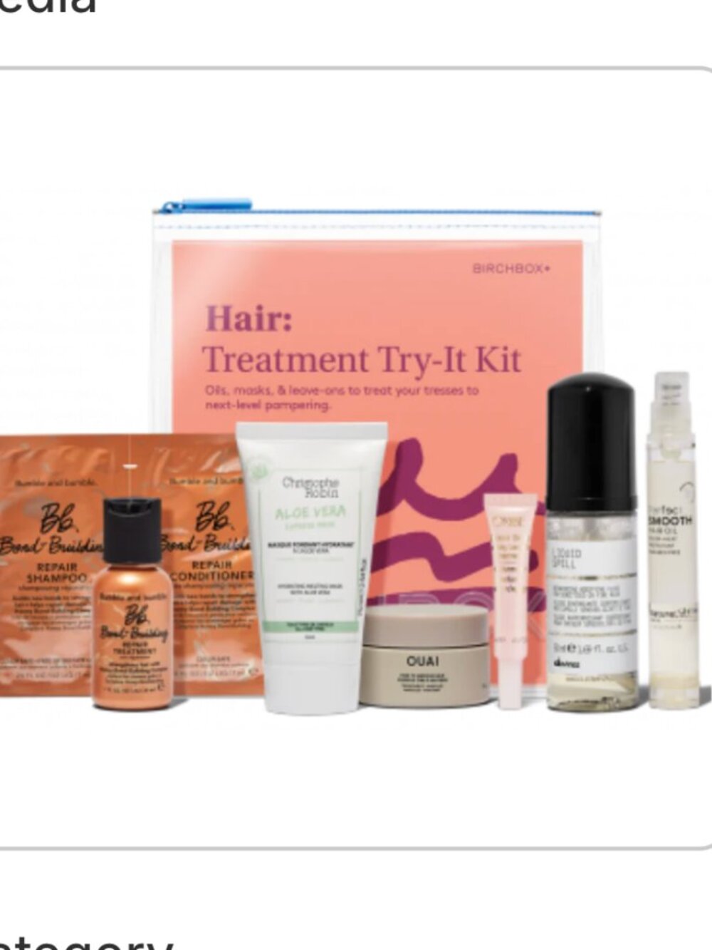 Birchbox - The Hair Treatment Kit